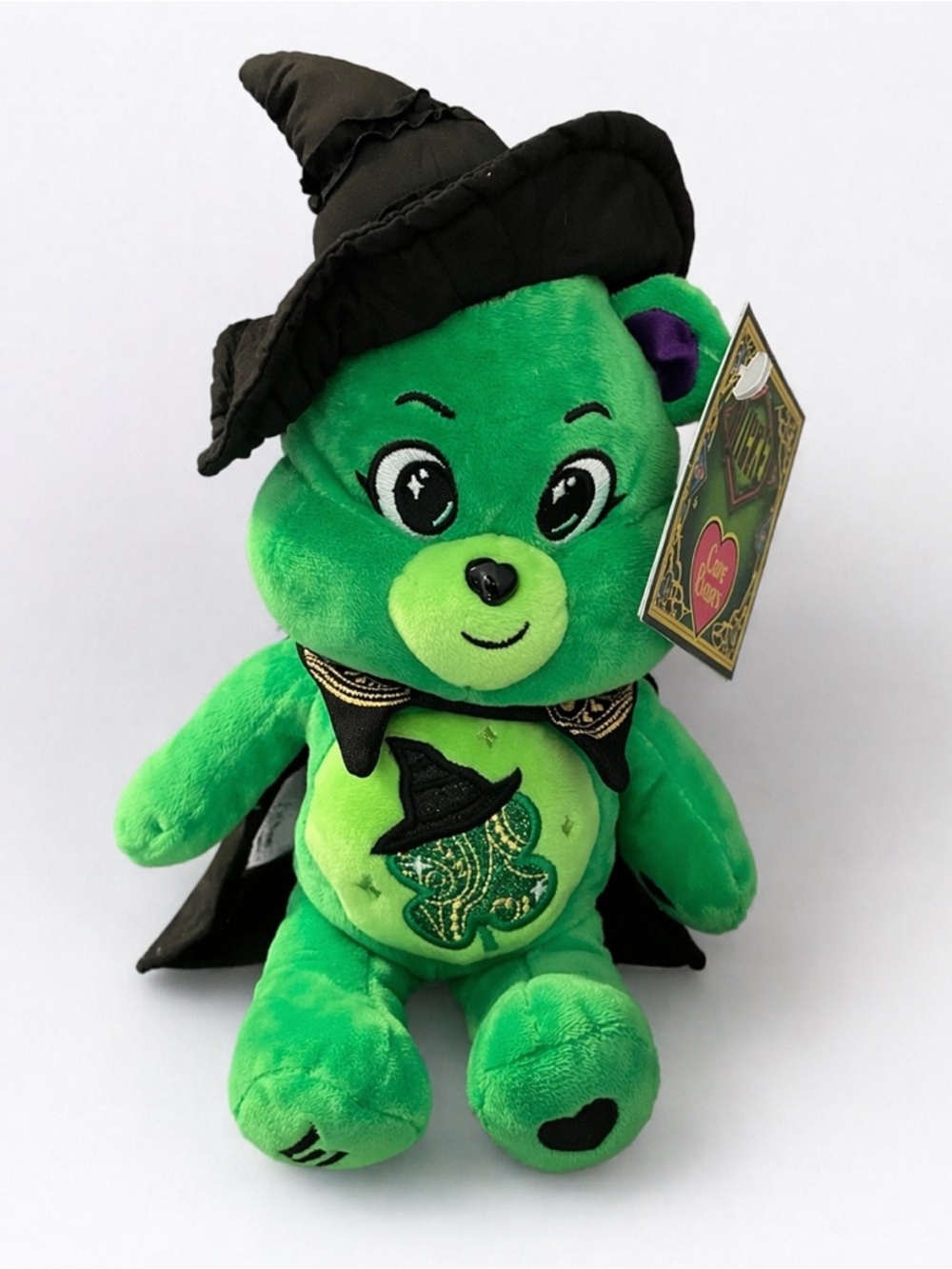 Care Bears X Wicked Fun Size Plush - Good Luck Bear as Elphaba